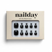 Press-on Pedicure Noir - LIMITIERTE AUFLAGE