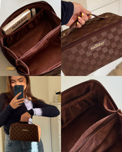 The Essentials Beauty Bag - Cacao