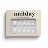 Press-on Pedicure White – LIMITED EDITION