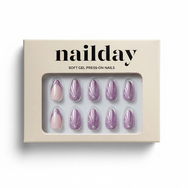 XN3DPH064 – mittleres Mandelpaar-Schelp